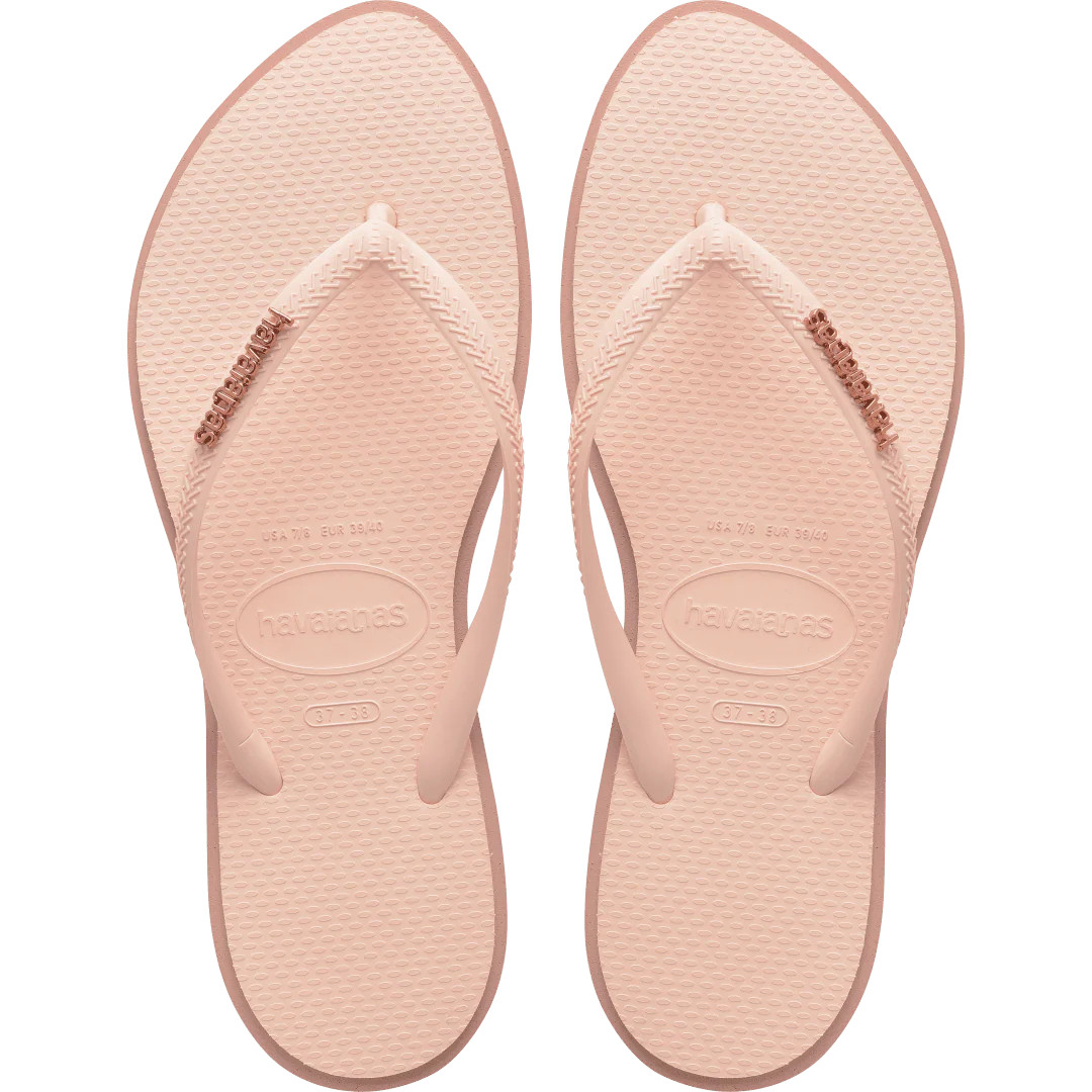 Women's Slim Point Flip Flops Crocus Rose | Havaianas | Havaianas