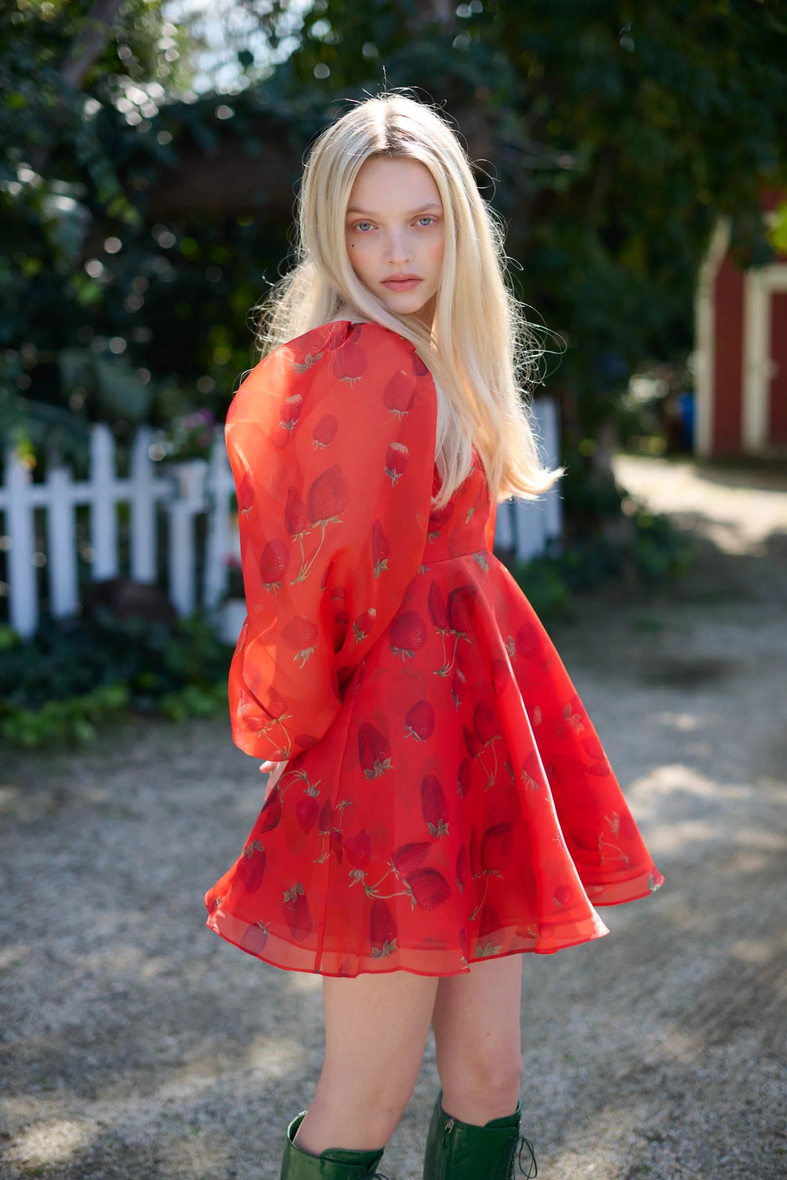 Like Strawberries Princess Dress | Selkie Collection