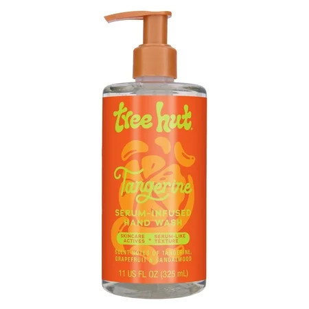 Tree Hut Tangerine Serum-Infused Hand Wash, 11 fl oz | Walmart (US)