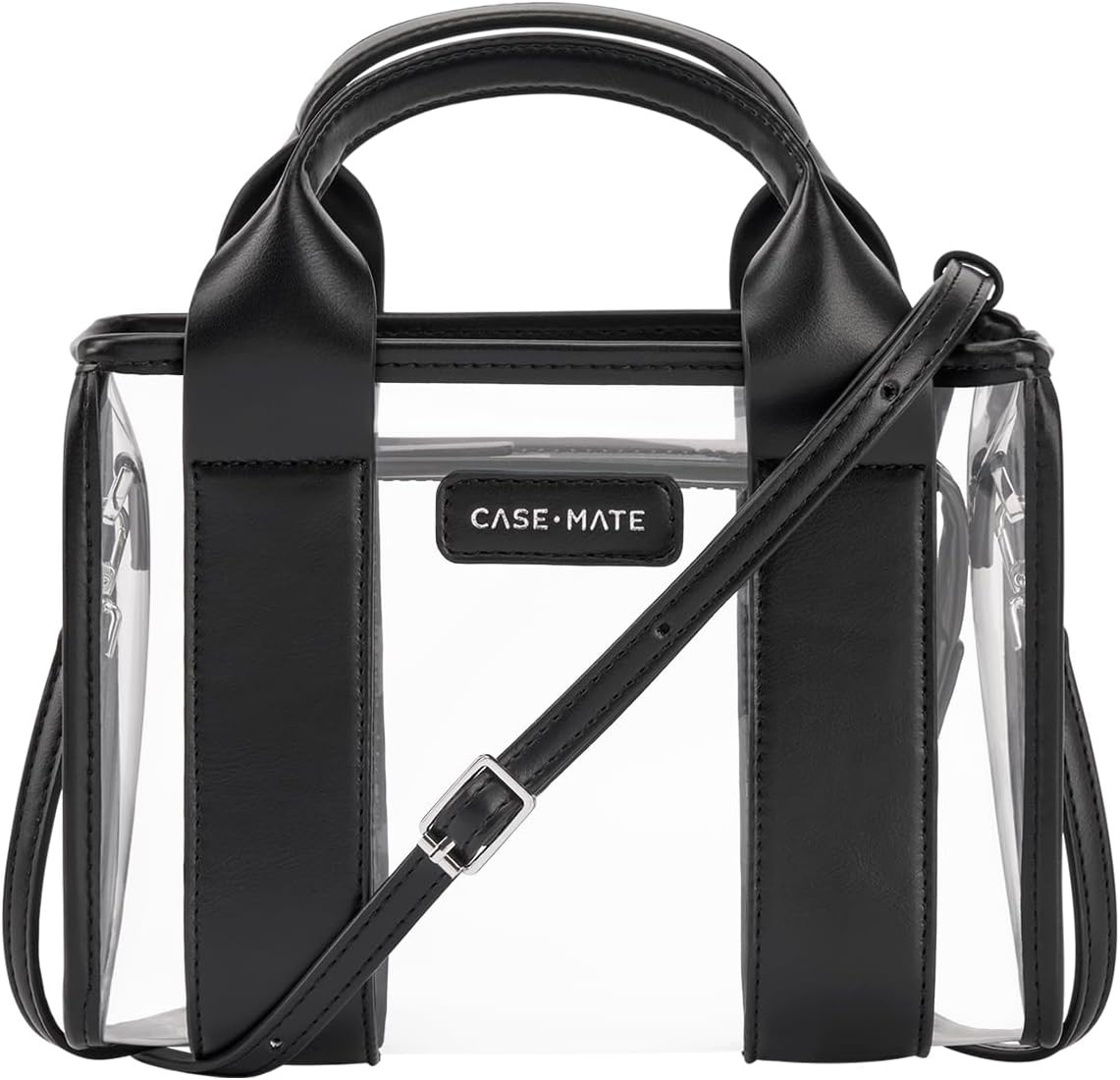 Case-Mate Jelly Stadium Bag for Women - Black/Clear | Amazon (US)