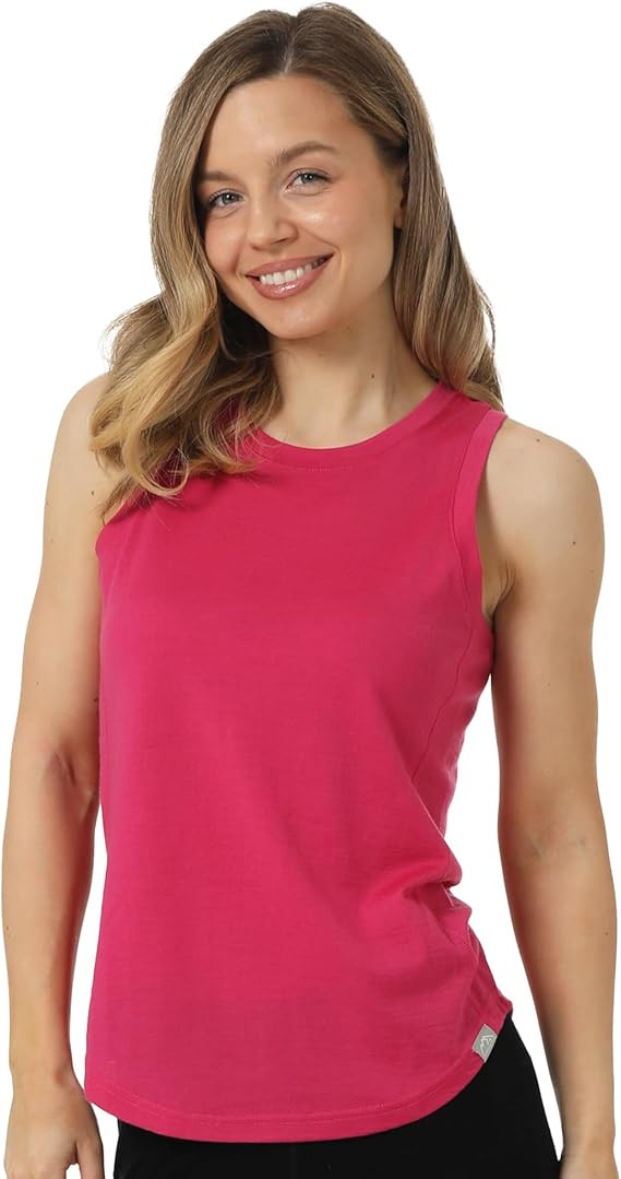 Merino Wool Tank Top Women - Active Merino Wool Undershirt Moisture Wicking Breathable Anti-Odor ... | Amazon (US)