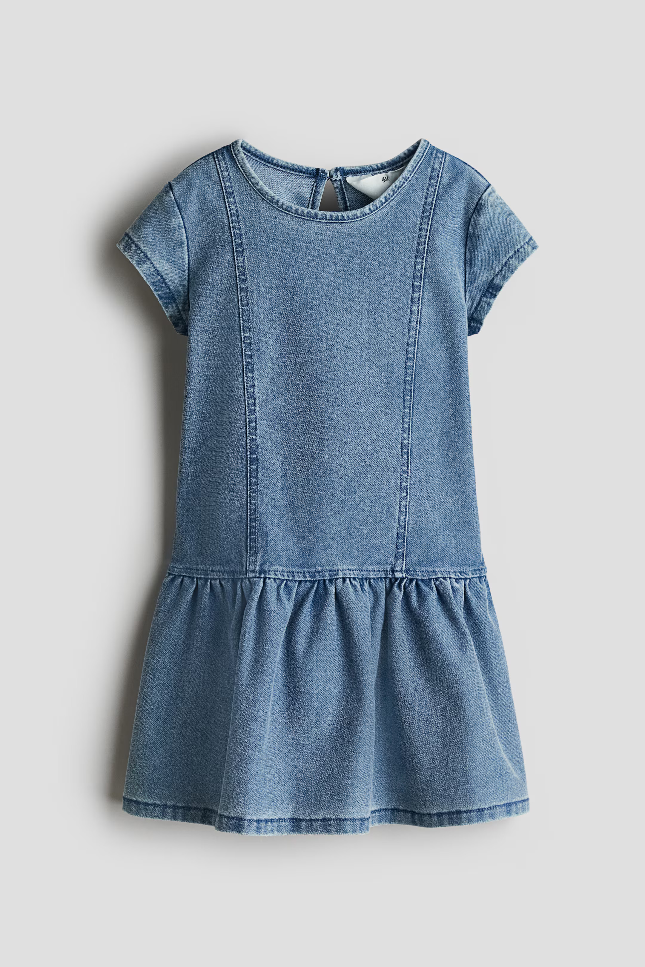 Denim-Look Jersey Dress | H&M (US + CA)