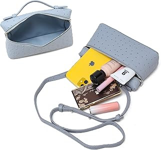 Rejolly Crossbody Bag for Women L19 Pouch Top-Handle Leather Bag Designer Shoulder Handbag Quiet ... | Amazon (US)
