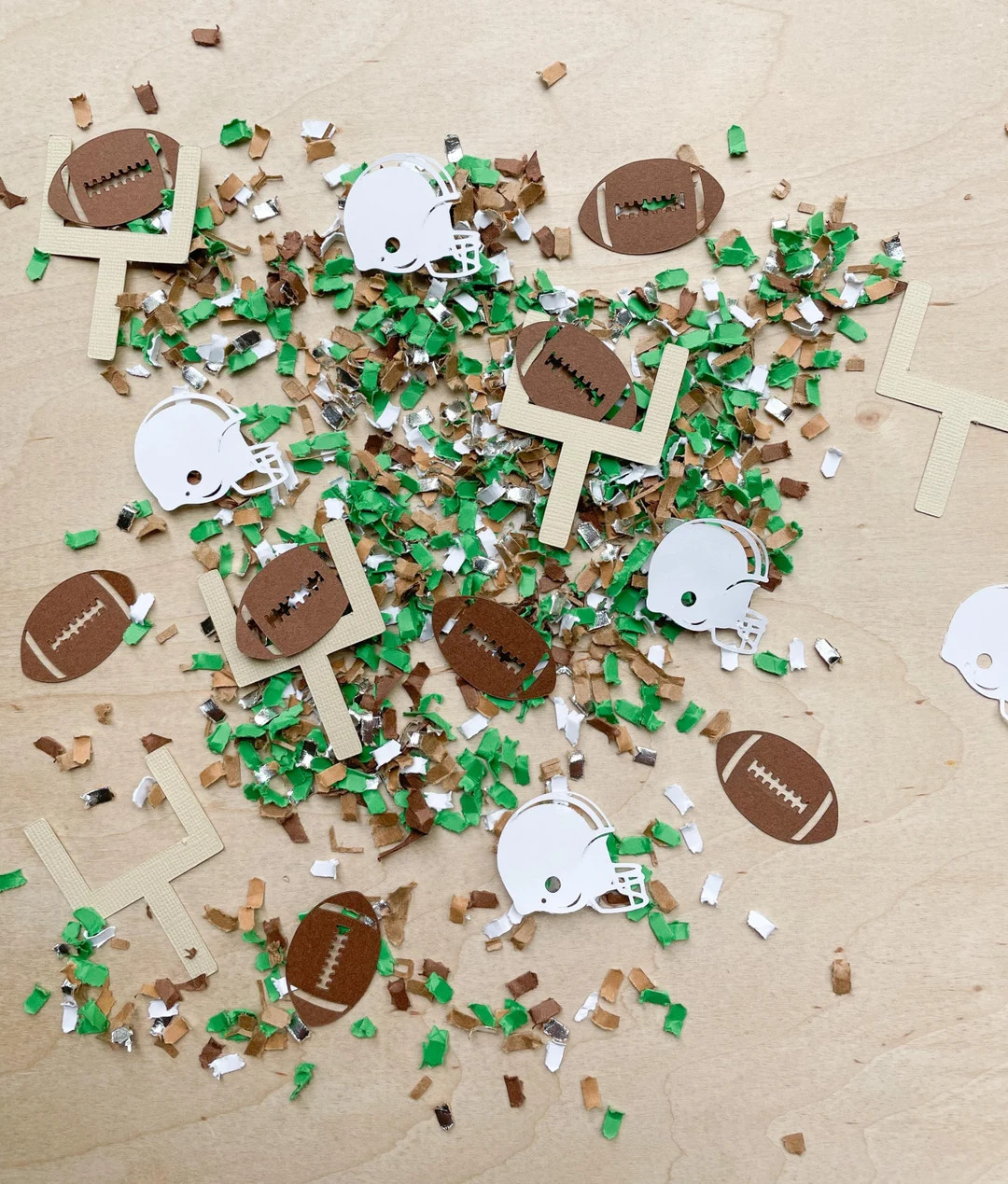 Football Confetti: Tailgate Supplies First Year Down Table Decor Centerpiece Football Watch Party... | Etsy (US)