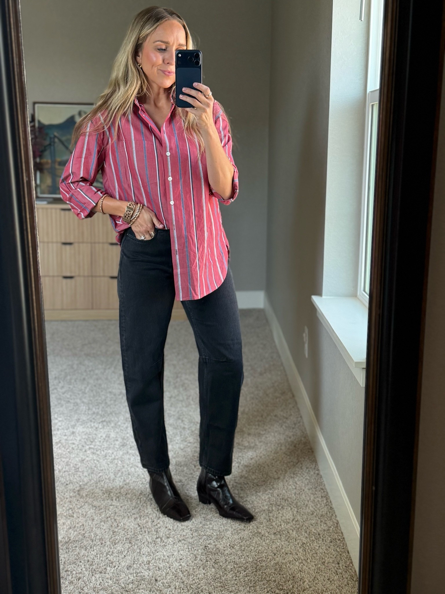 Madewell is 25% off right now! 

I am a size small top and 2 or 26 bottoms.

#LTKootd #LTKmomlife #LTKgrwm