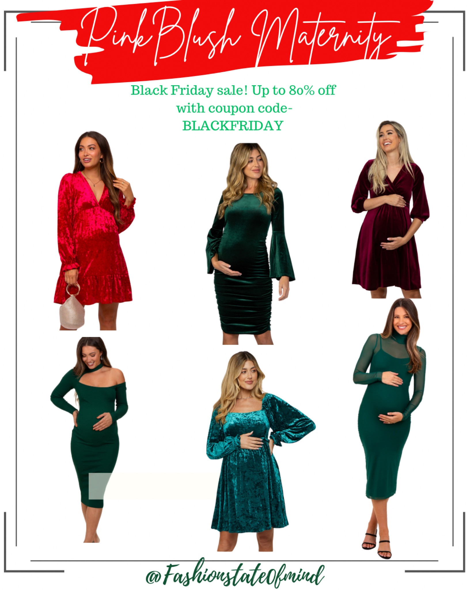 BLACK FRIDAY deals start today and go all week at PinkBlush Maternity! Shop w/ the coupon code BLACKFRIDAY to get 40% off the whole site!! 🎅🏻 I linked my favorite maternity holiday dresses  🎅🏻 

#LTKHoliday #LTKBump #LTKCyberWeek
