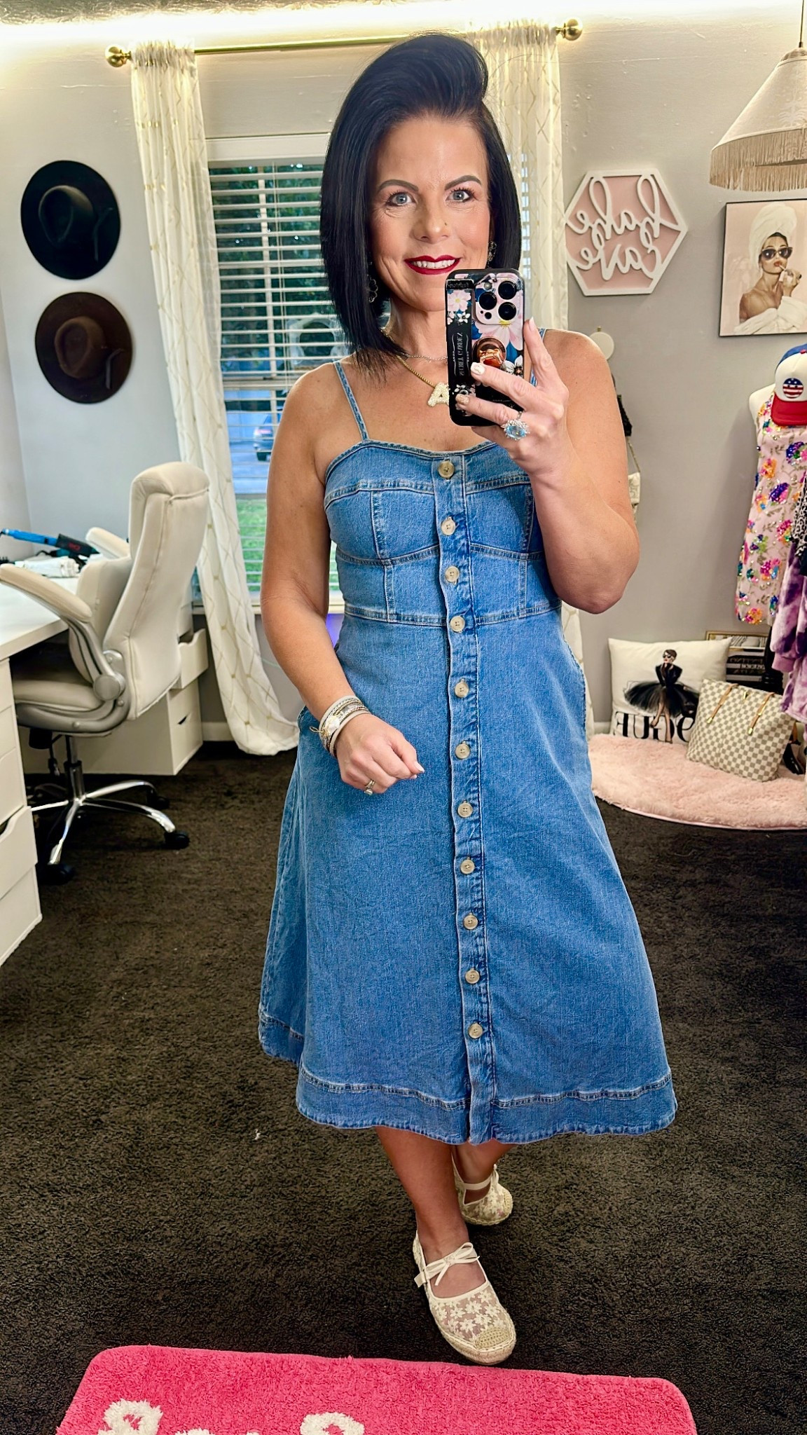 Vacation Outfit
Linking similar dresses as mine is from Target Summer 2024 line and no longer available 

Maxi Denim Dress Sleeveless Strap A-line Button Down Sundresses Blue Cotton Tank Dresses

#LTKPetite #LTKOver40 #LTKFindsUnder50