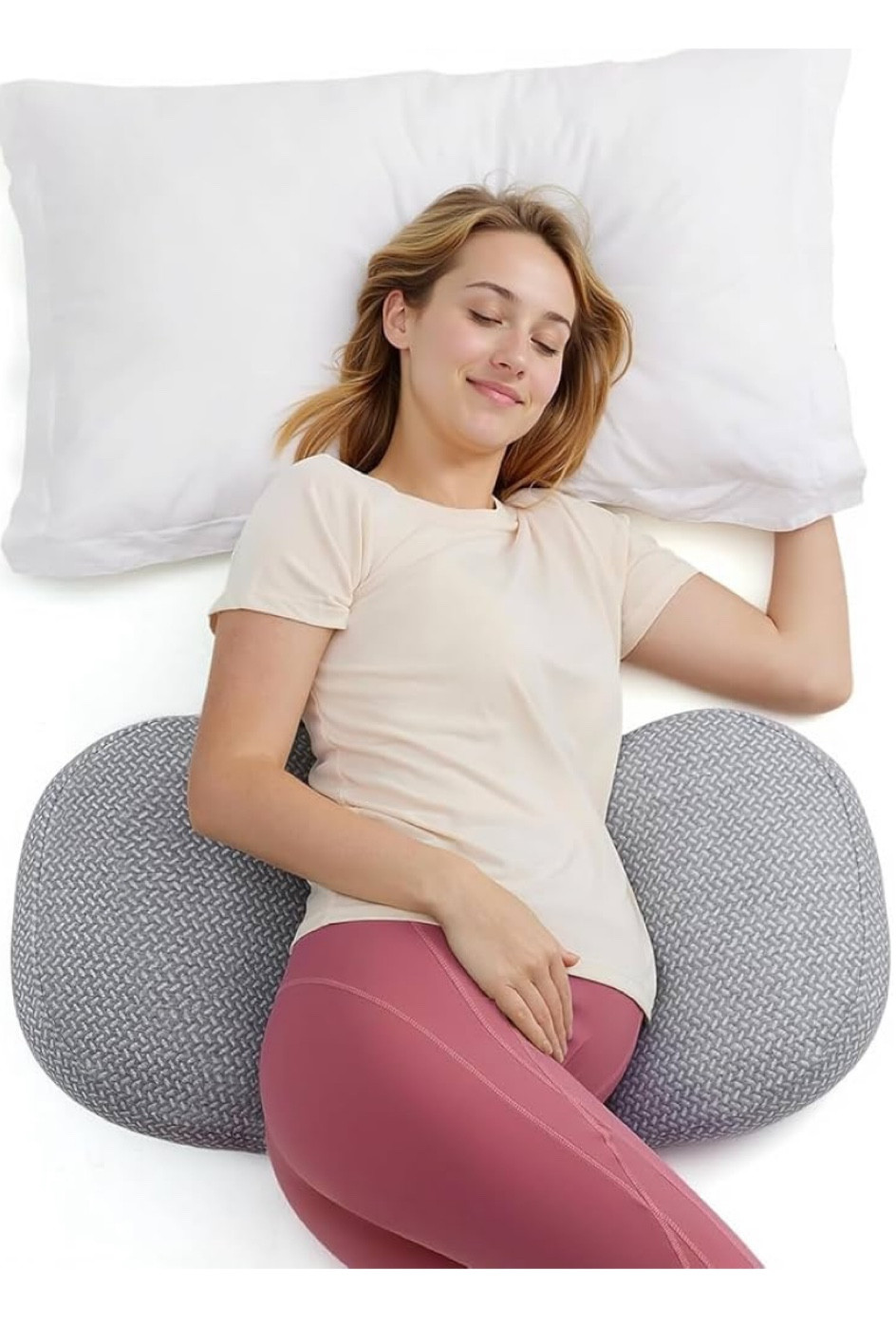 My new favorite pregnancy pillow! 10/10 recommend for a great alternative to the huge pillows! Provides great back & belly support. Plus it’s only $26! 
Pregnancy pillow, pregnancy finds 

#LTKfindsunder50 #LTKfamily #LTKbaby