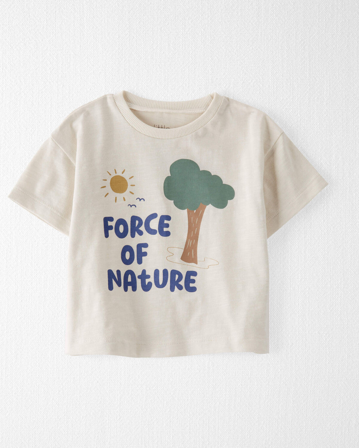 Baby Organic Cotton Force of Nature Graphic Tee | Carter's