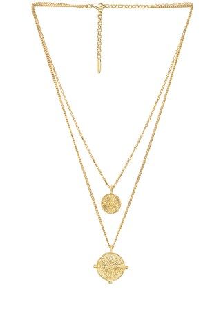 x REVOLVE The Double Coin Charm Necklace | Revolve Clothing (Global)