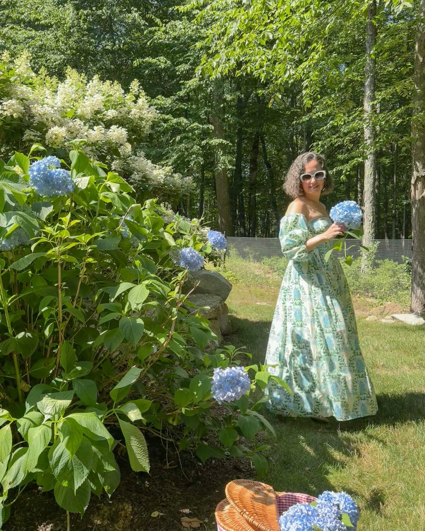 My annual tradition of cutting hydrangeas in my hydrangeas dress 👗 Mine is a couple years old from Anthropologie. Linked what I could find similar.

#LTKdayinmylife #LTKootd #LTKOver40
