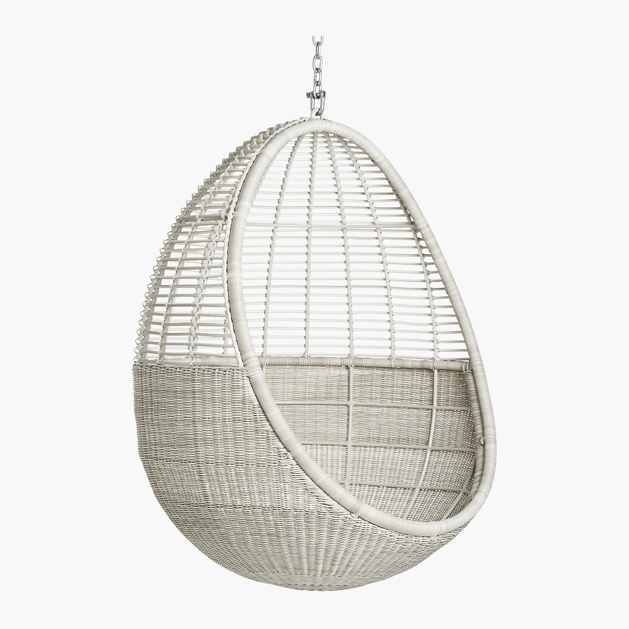 Pod Hanging Outdoor Patio Chair + Reviews | CB2 | CB2
