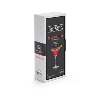 BARTESIAN Cosmopolitan 6-Piece Clear Plastic Cocktail Mix Capsules-55352 - The Home Depot | The Home Depot