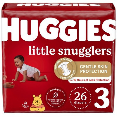 Huggies Little Snugglers Disposable Diapers - Size 3 - 26ct | Target