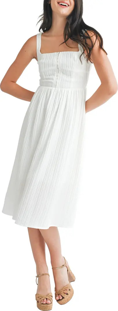 Bustier Midi Dress | Nordstrom