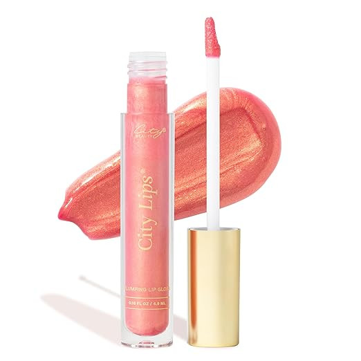 City Beauty City Lips Plumping Lip Gloss - High-Shine Gloss for Fuller, Younger-Looking Lips | Hy... | Amazon (US)
