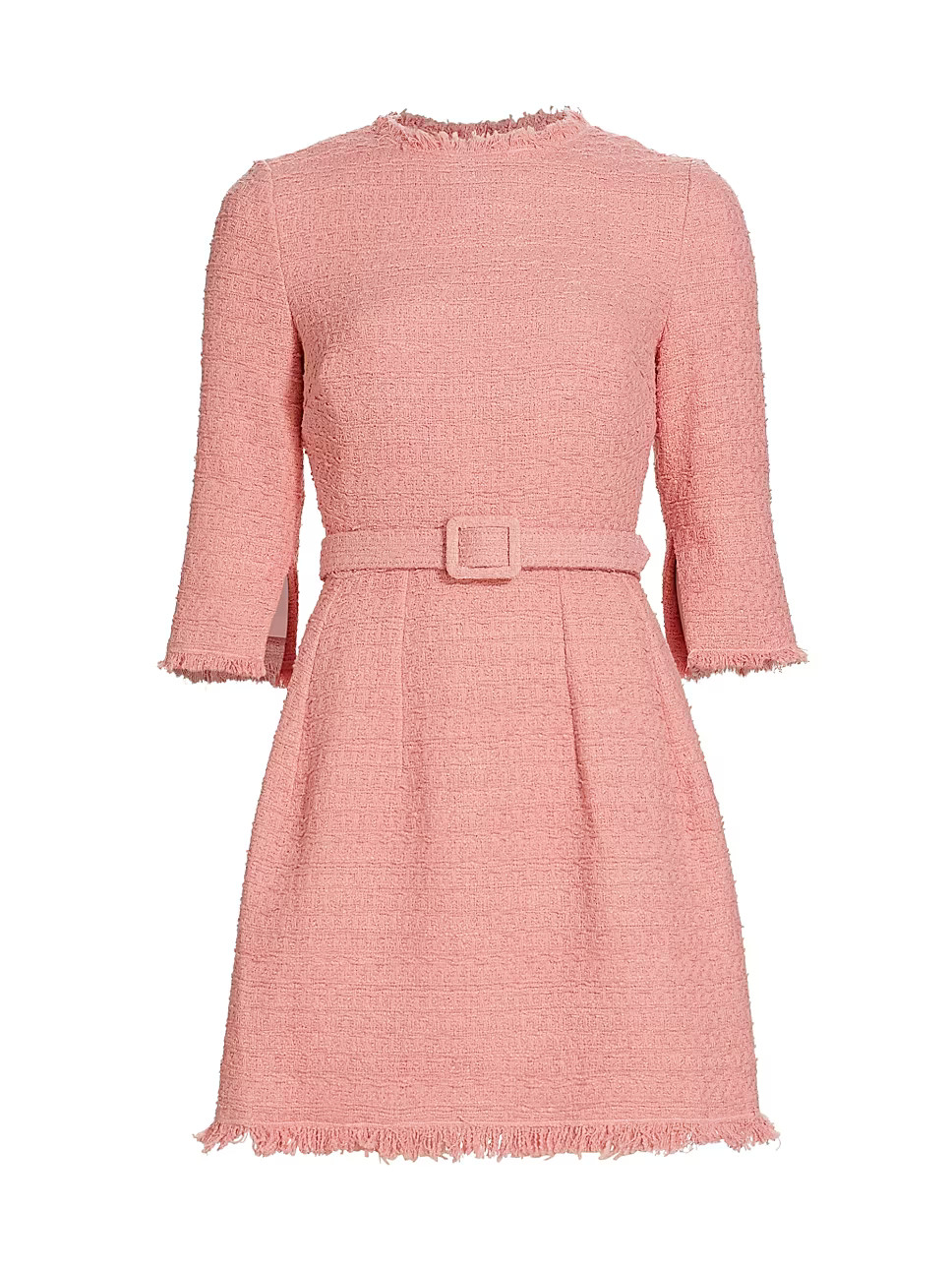 Tweed Wool-Blend A-Line Minidress | Saks Fifth Avenue