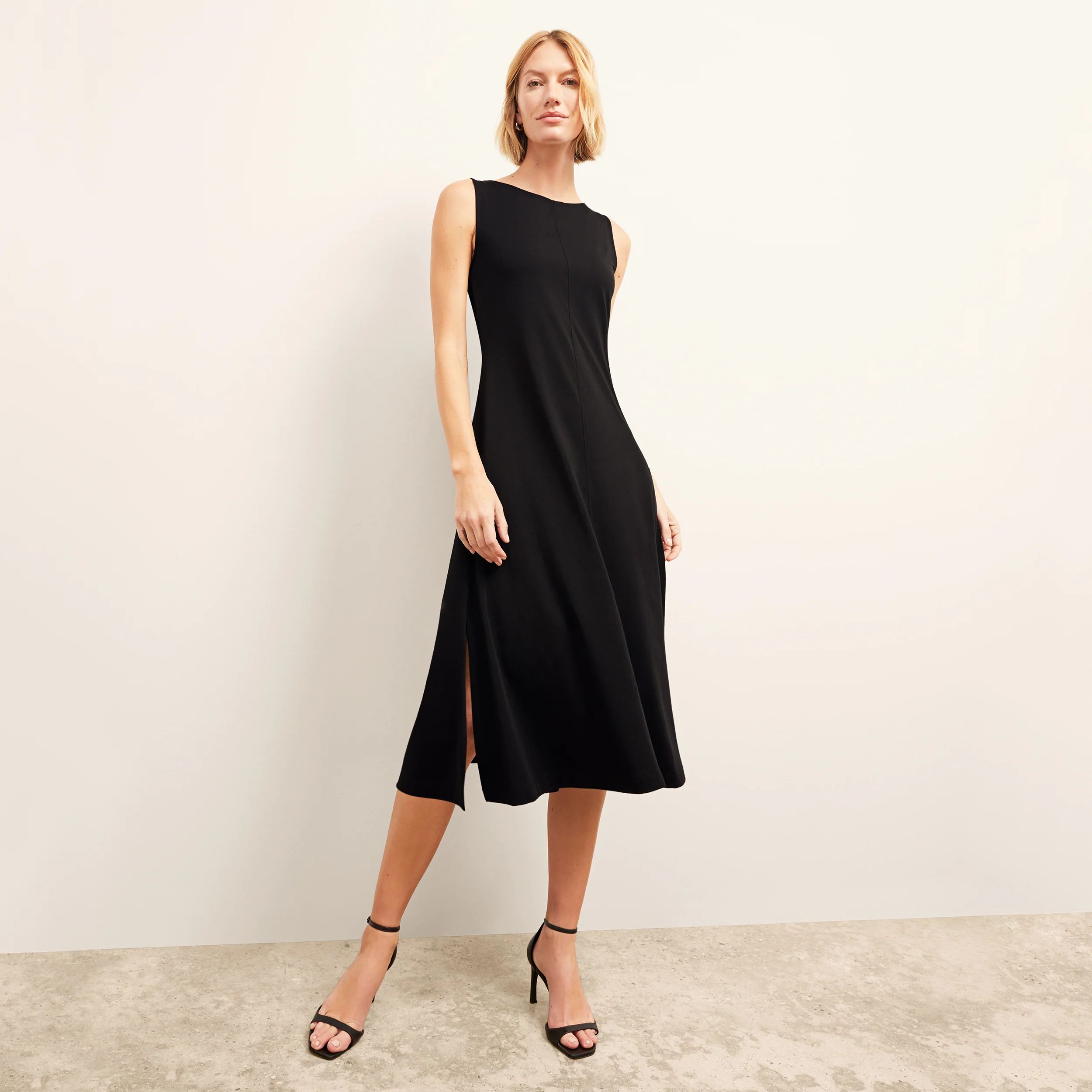 The Milano Dress - Organic Jersey Pima Cotton | MM LaFleur