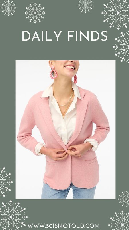 Pink Blazer for Work Outfits | Valentine’s Day Outfits | Date Night | Girls Night Out | Teacher Outfits 

#LTKstyletip #LTKSeasonal #LTKFind