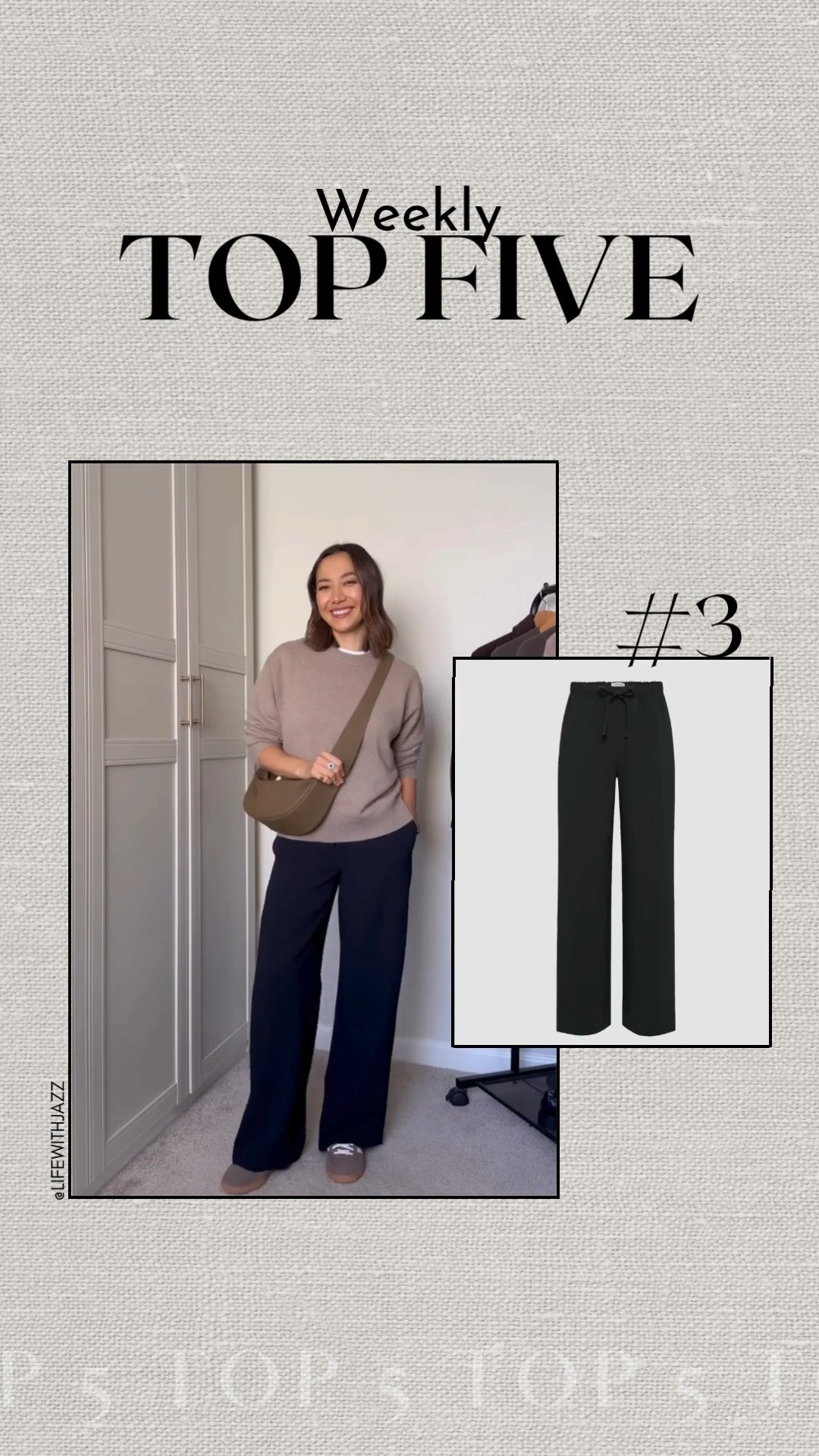 #3 bestseller this week: aritzia lodge pants in crepette 

wearing the regular length (i'm 5'4"), wrinkle-free pull-on pants, so versatile (they're great for travel)

comes in several colors + lengths 

 

#LTKootd