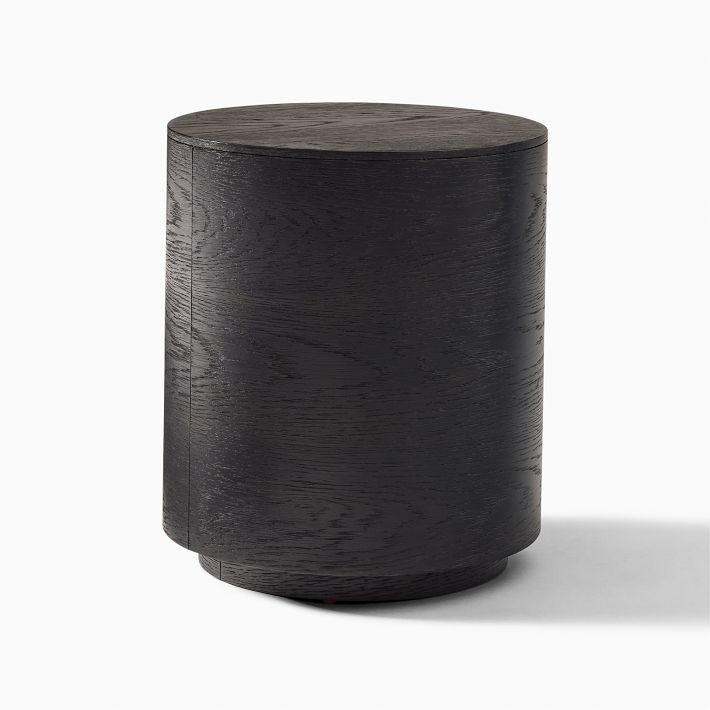 Volume Side Table (16.5") - Wood | West Elm (US)