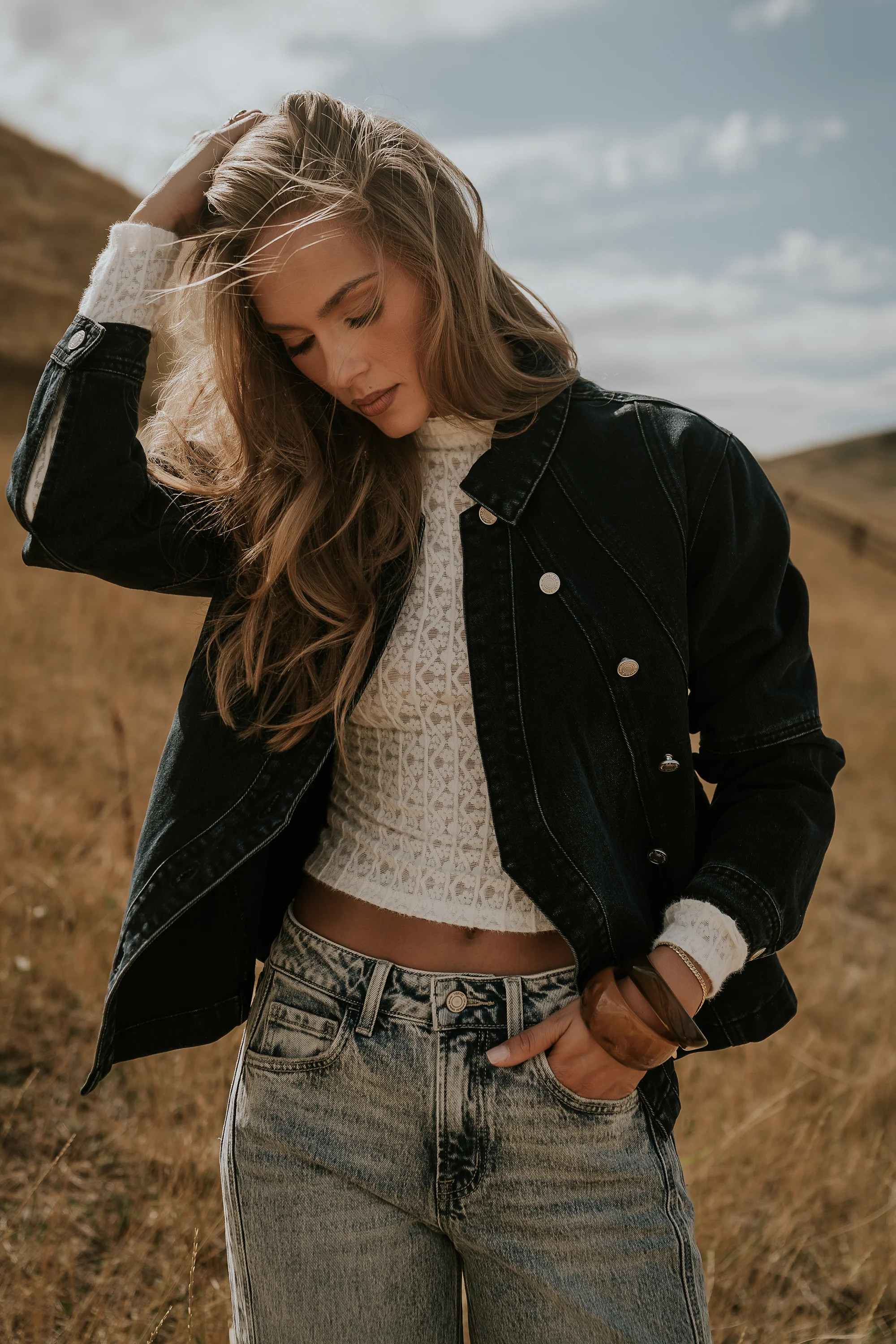 Kandi Denim Jacket | Böhme US
