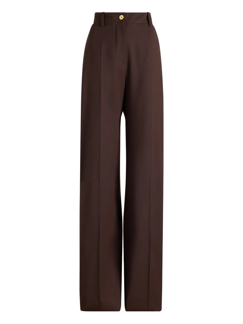 Patou Pantaloni a Vita Alta | Marrone | FARFETCH IT | Farfetch Global