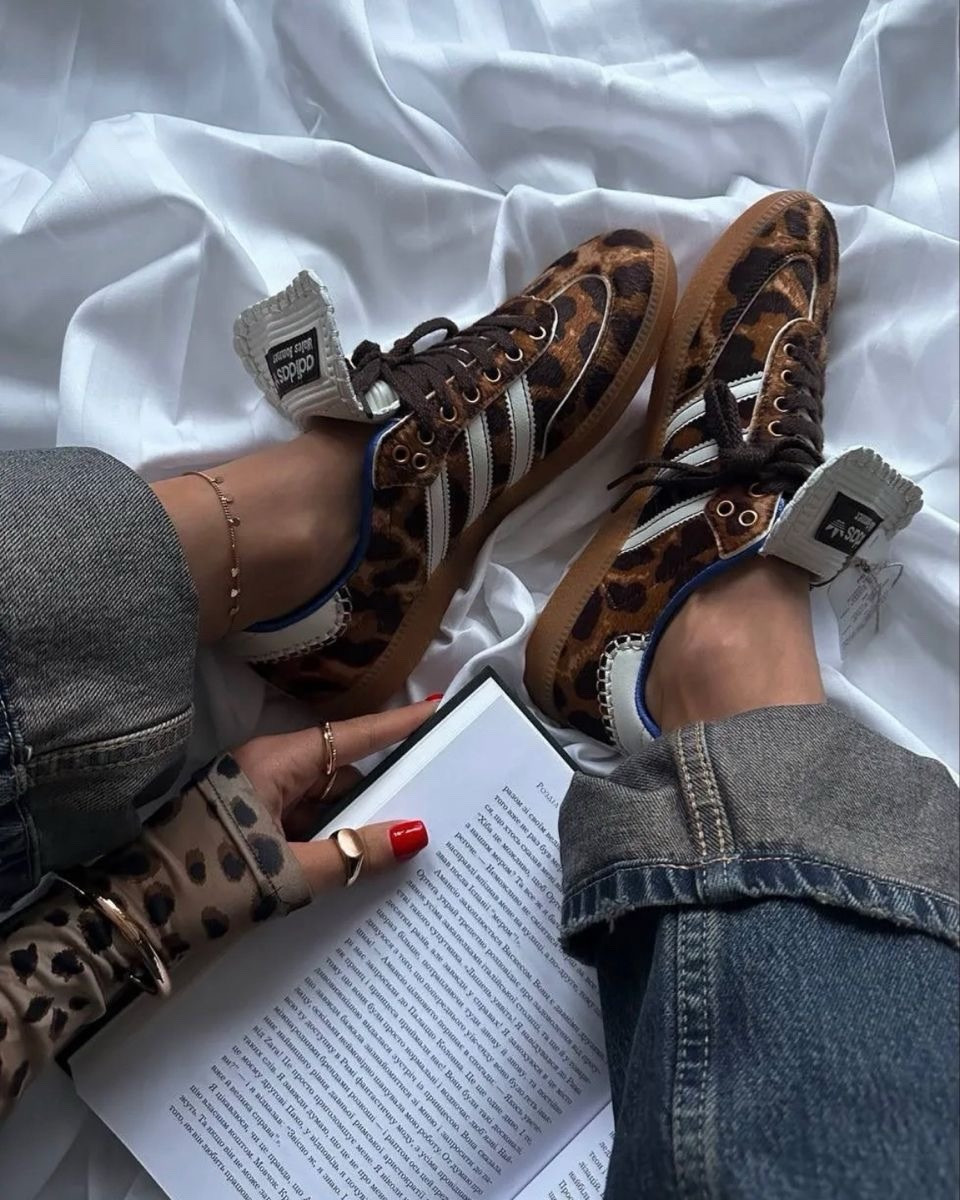 Adidas Samba OG shoes for fall leopard cheetah print cute sneaker for women over 40 moms *not my
Picture 

#LTKFindsUnder100 #LTKOver40 #LTKStyleTip