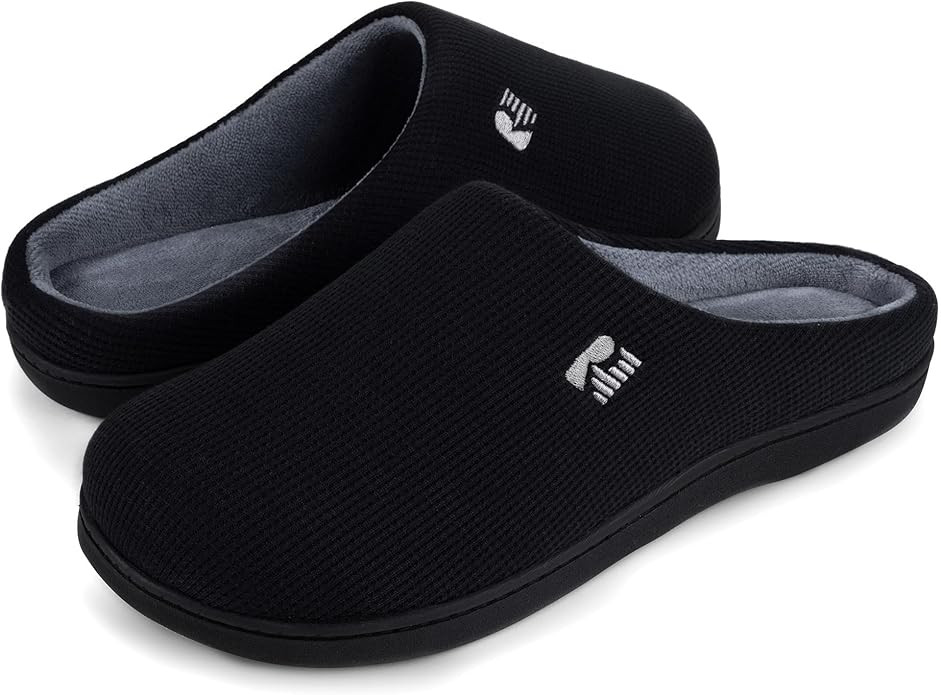 RockDove Men's Original Two-Tone Memory Foam Slipper | Amazon (US)