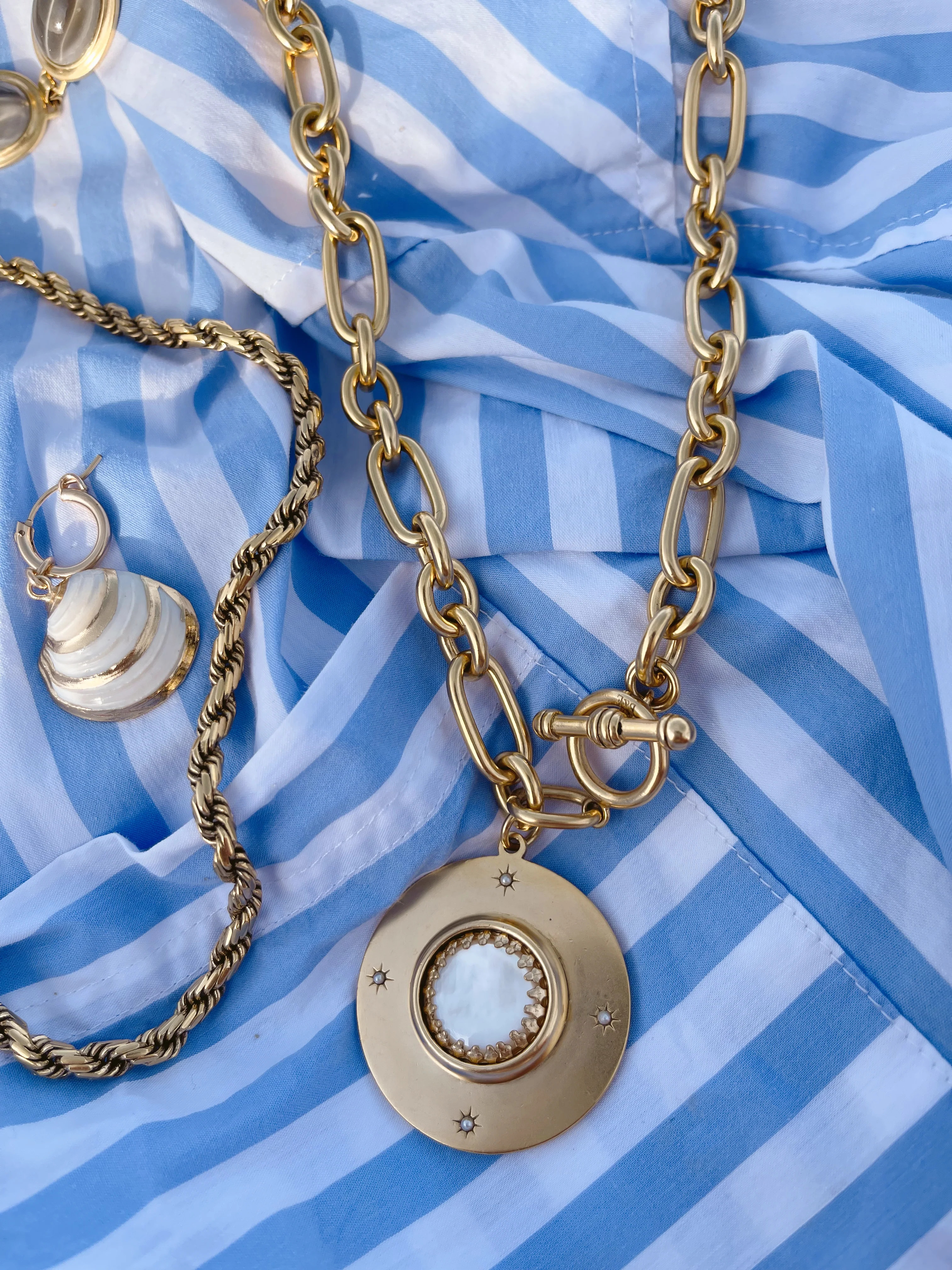 Saturn Necklace | Brinker & Eliza