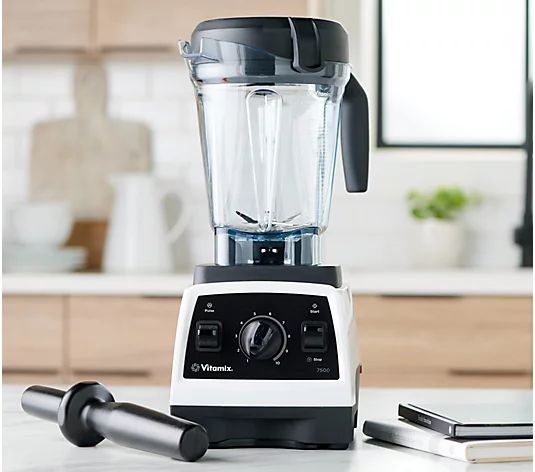 Vitamix 7500 64-oz 13-in-1 Variable Speed Blender with Cookbook - QVC.com | QVC