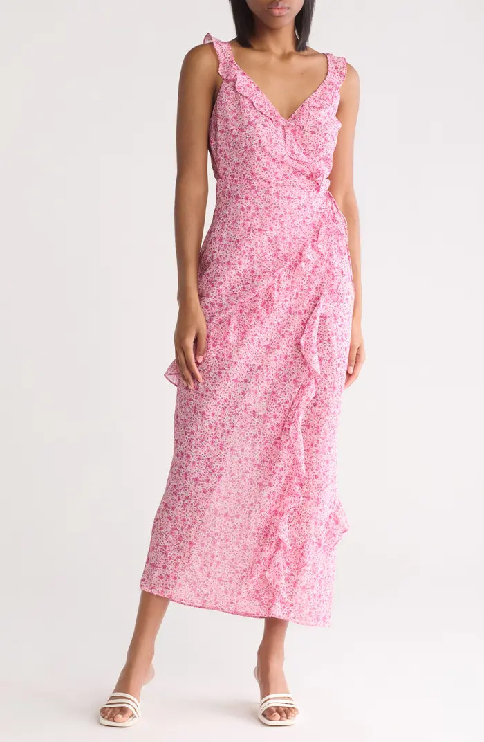 Floral Ruffle Maxi Sundress | Nordstrom Rack