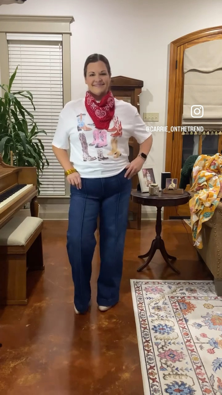 GRWM for Farmer dress day for our sugarcane festival. 

#LTKMidsize #LTKSeasonal #LTKStyleTip