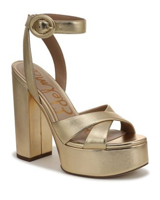 Women's Savannah Leather Platform Sandals | Bloomingdale's (US)