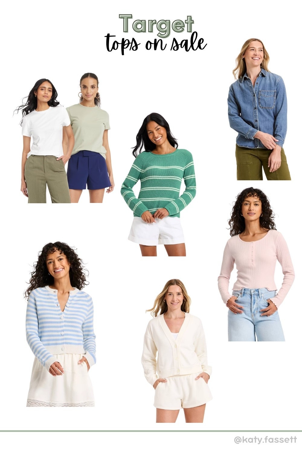 25% off women’s tops at Target! So many cute options for spring! 