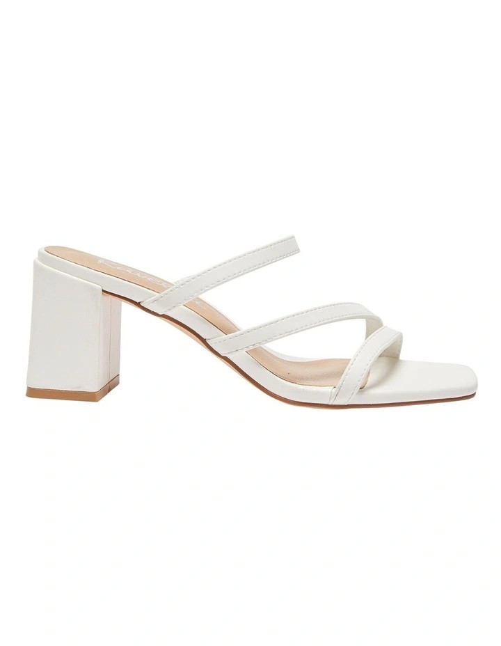 Geisha Smooth Sandals I White | Myer