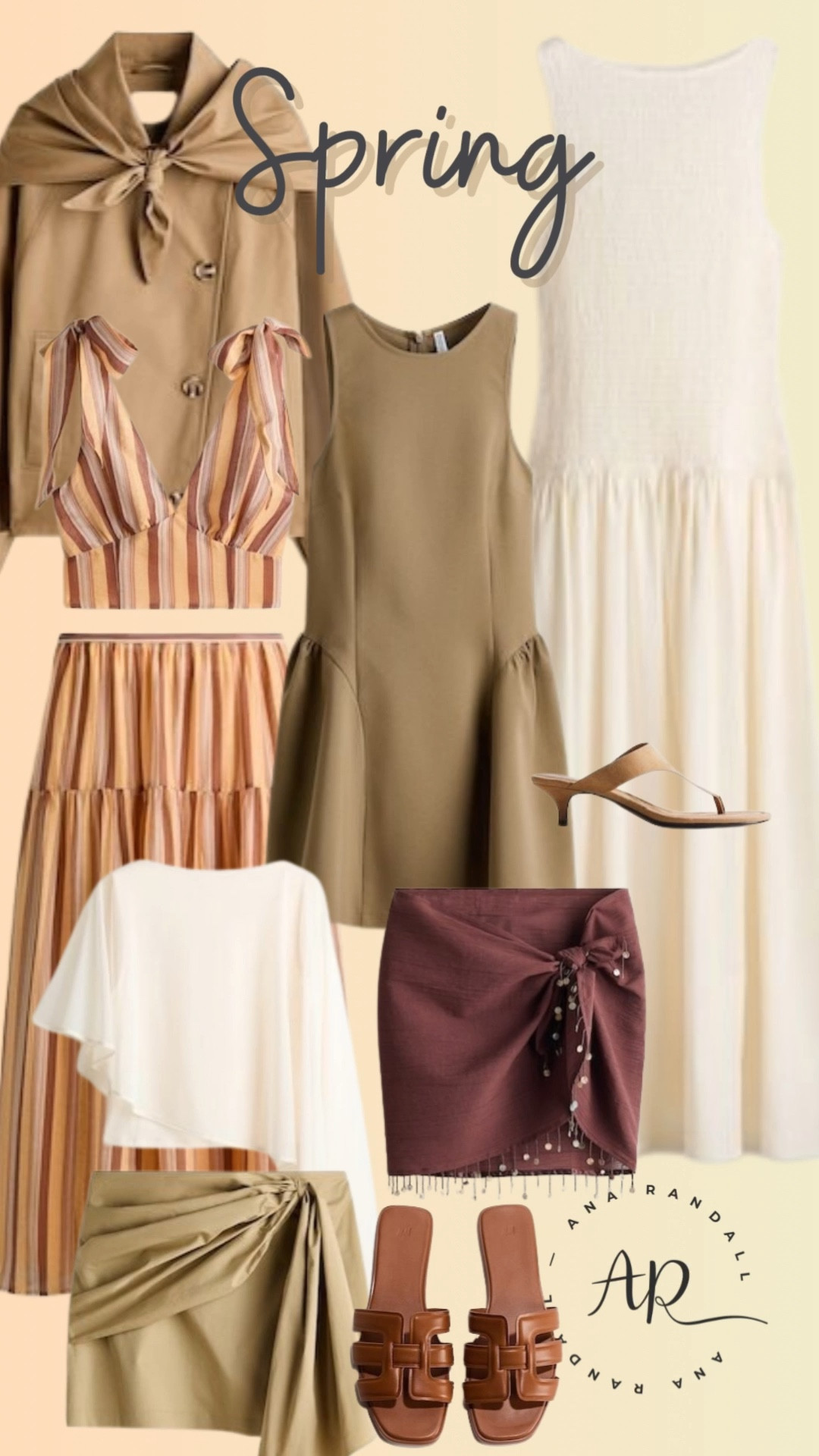 Soft neutrals + easy spring pieces I can mix and match all season 🤍🌷

I’m loving these effortless dresses, flowy skirts, lightweight layers, and simple sandals for spring. Everything feels elevated but still easy to wear whether you’re heading to brunch, church, travel, date night, or just everyday life.

These pieces are perfect for creating that feminine, timeless look without overthinking it. The neutral tones make everything so easy to style together, and I know I’ll be reaching for these on repeat all season long.

Linked all my favorites for you in LTK ✨

XOXO,
Ana Randall 💗

#LTKootd #LTKmomlife #LTKOver40