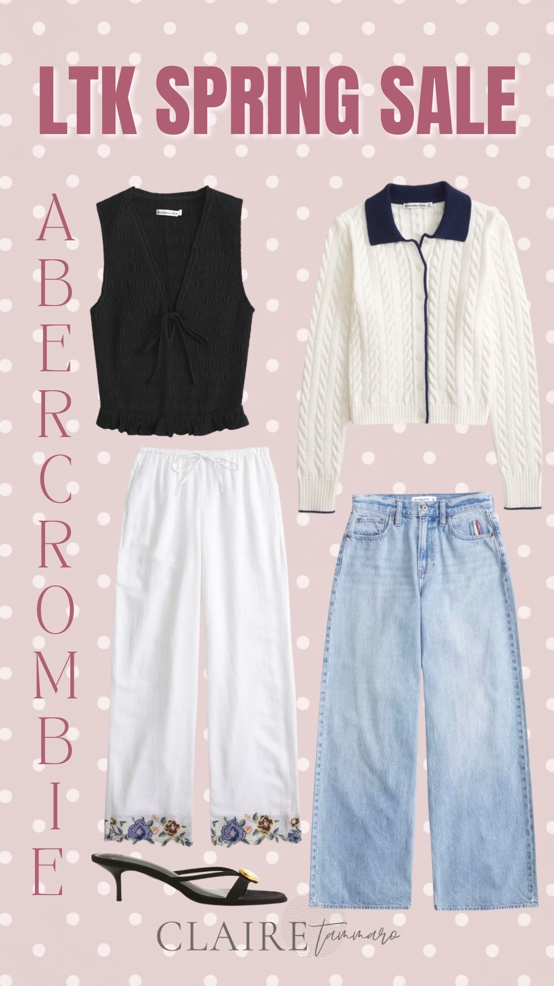 25% off at Abercrombie with the code below, loving these pieces 🤩🤩🫶🏼

@abercrombie 

#LTKSpringSale