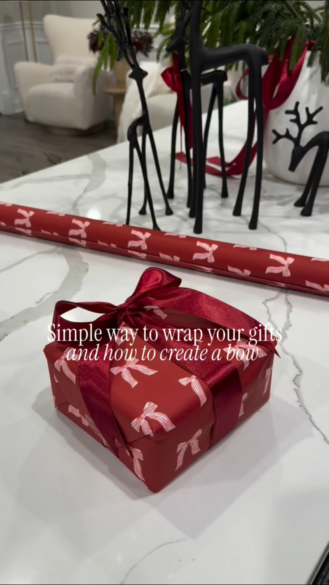 Simple way to wrap gifts 🎀 comment SHOP and I’ll send you links to everything including my gift wrapping essentials I’ve been using year after year.

This is my favorite and simplest way to wrap most of our gifts and it never fails! I love beautiful gift wrapping paper, ribbons and doing a little extra on wrapping. 

Linked everything for you in my Amazon storefront.

#giftwrappingideas #giftwrappinghacks #amazonfinds #giftwrappingtips