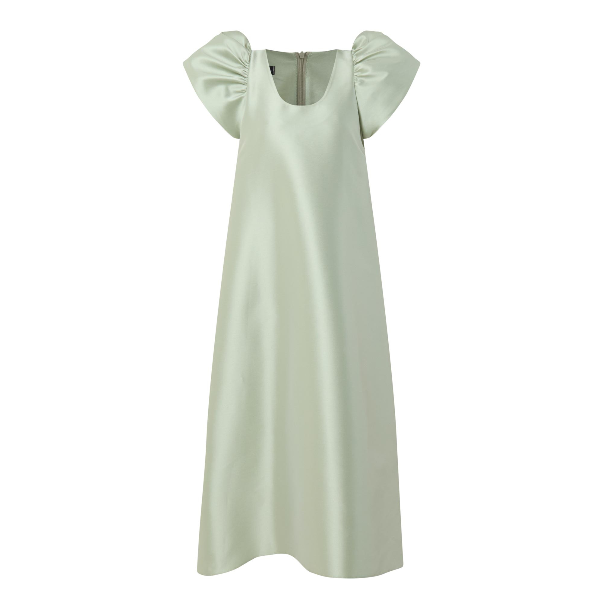 ROISIN LINNANE Cleo Puff Dress - Green | Brown Thomas (IE)