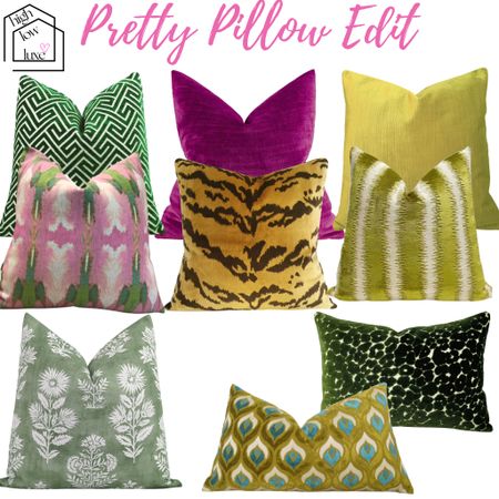 Pretty pillows to add some oomph to your space.

#LTKHome
