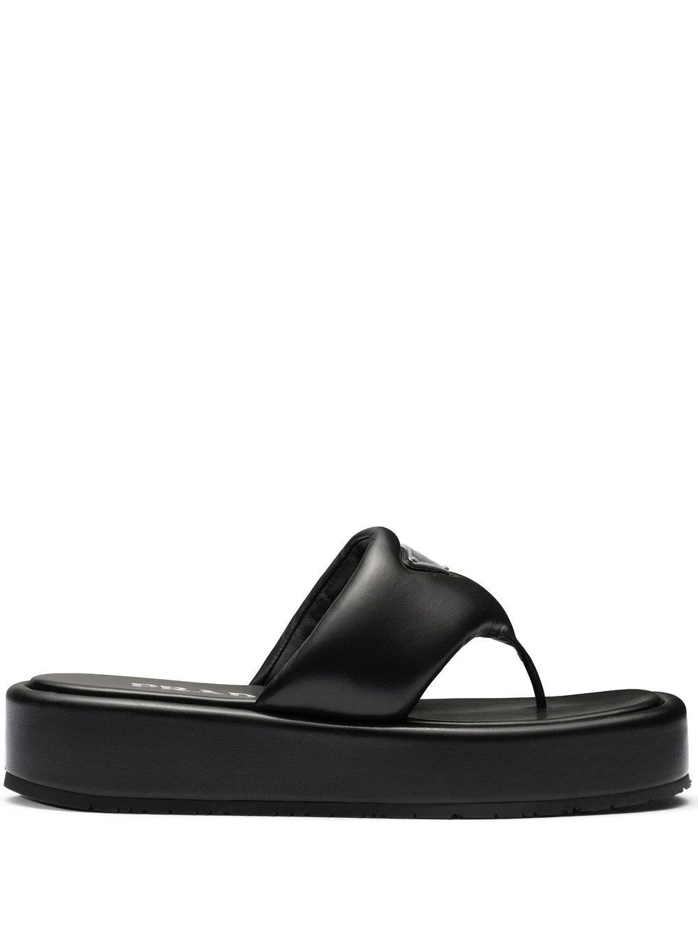 Soft padded nappa leather sandals | Farfetch Global