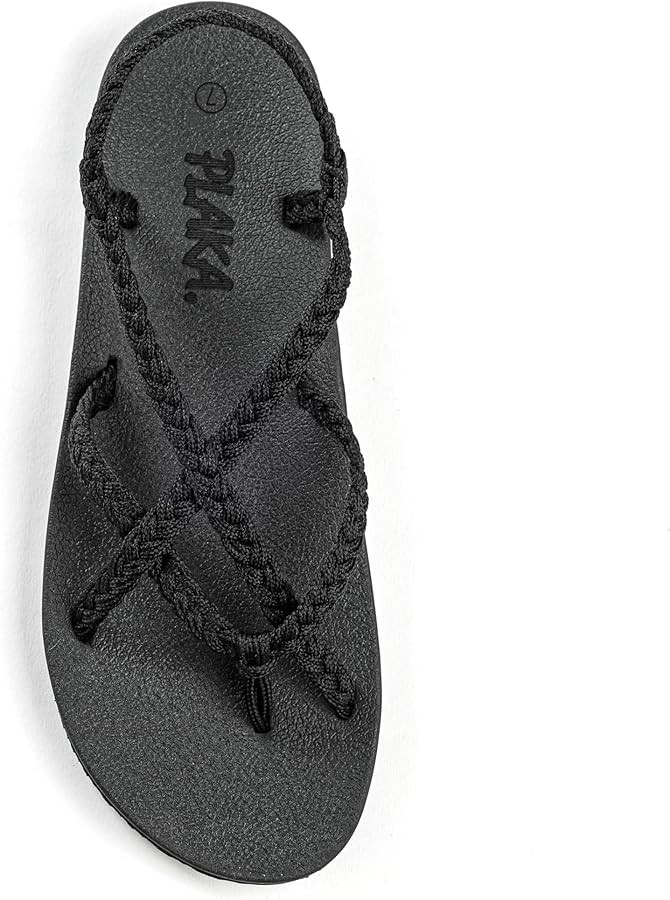 Plaka Lagoon Arch Support Sandals for Women - Comfort Collection, Strappy Braided & Water-Resista... | Amazon (US)