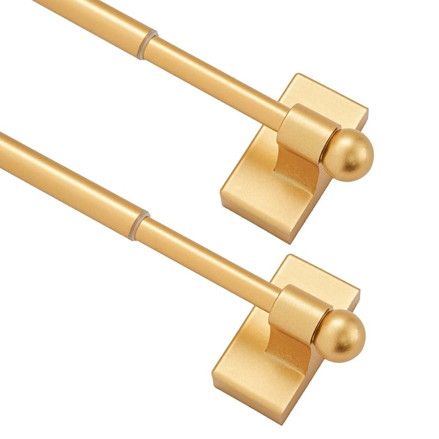 Multi functional hanging pole，Magnetic Curtain Rods for Metal Doors，No tools required,Multi-U... | Amazon (US)