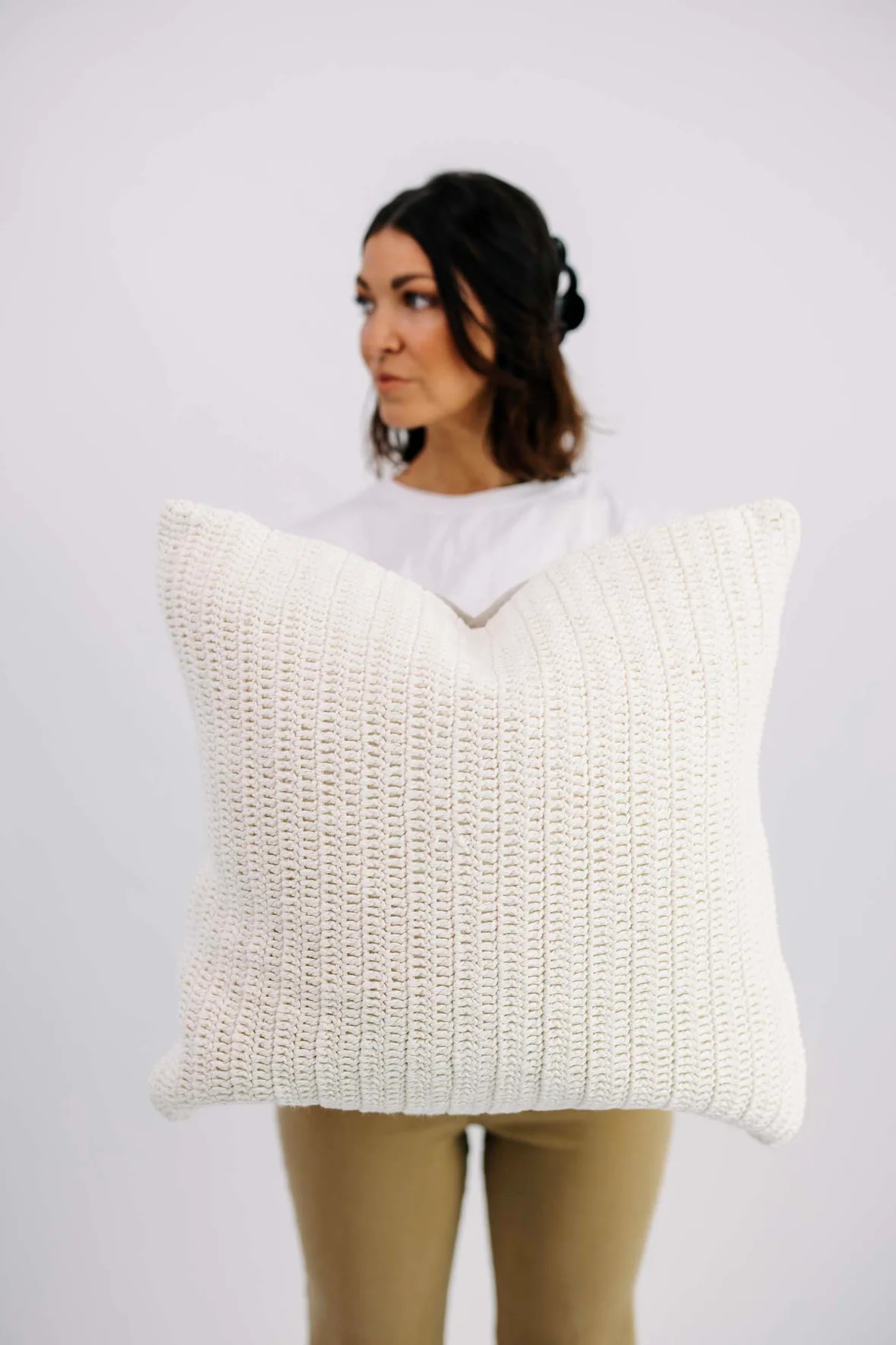 Maverick Pillow - Ivory | THELIFESTYLEDCO
