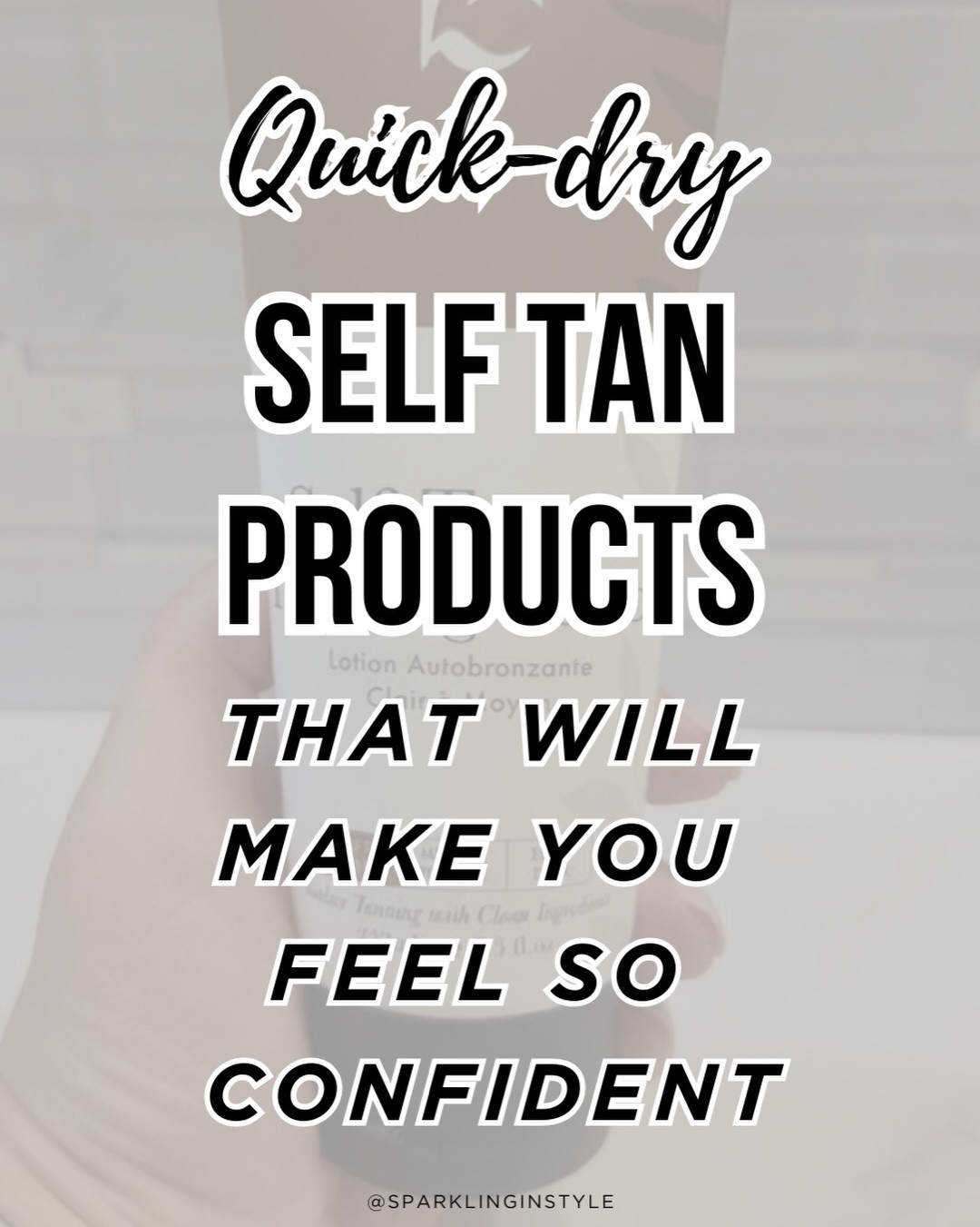 Quick-dry self tan products that will make you feel so confident this summer #ad #AmazonPartner

If you want an easy summer glow without the wait, mess, or streaky stress, these are the self tan products I keep reaching for on repeat.

All of these are beginner-friendly, fast-drying, and give that natural bronzed look without having to sit around waiting for them to dry.

☀️ Fast-dry mousse self tan
Instant bronzed color that dries quickly so you can get dressed and go. Perfect for legs, last-minute plans, and vacation prep.

☀️ In-shower self tan
The ultimate low-effort glow. Apply in the shower, rinse, and you’re done.

☀️ Gradual self tan lotion
Buildable, natural-looking color that gives that subtle summer glow over time.

And the tanning mitt + brush combo makes application smoother, faster, and way more even, especially on hands, ankles, and elbows.

These are my go-to @amazon self tan products for an easy, low-maintenance summer glow-up.

Follow @sparklinginstyle for more Amazon beauty finds and easy glow-up favorites.

#selftan #summerglow #amazonsummerfinds beautyfinds selftanroutine

self tan products, quick self tan, at home self tan, summer glow up, fast drying self tan, gradual self tan lotion, amazon beauty finds, easy bronzed skin