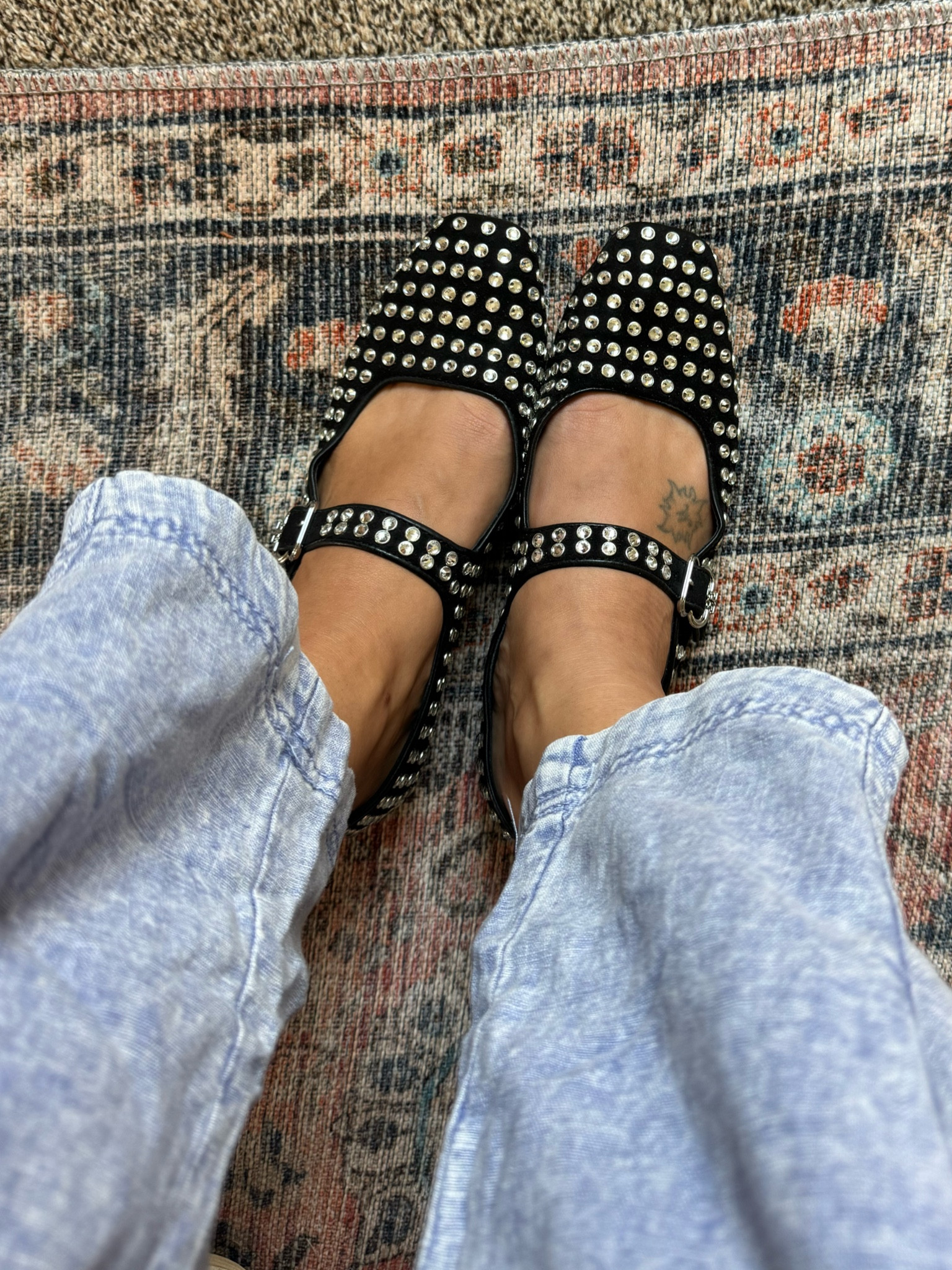 Gem stuffed ballet flats, wow so comfy! True to size. 

#LTKStyleTip #LTKMidsize #LTKShoeCrush