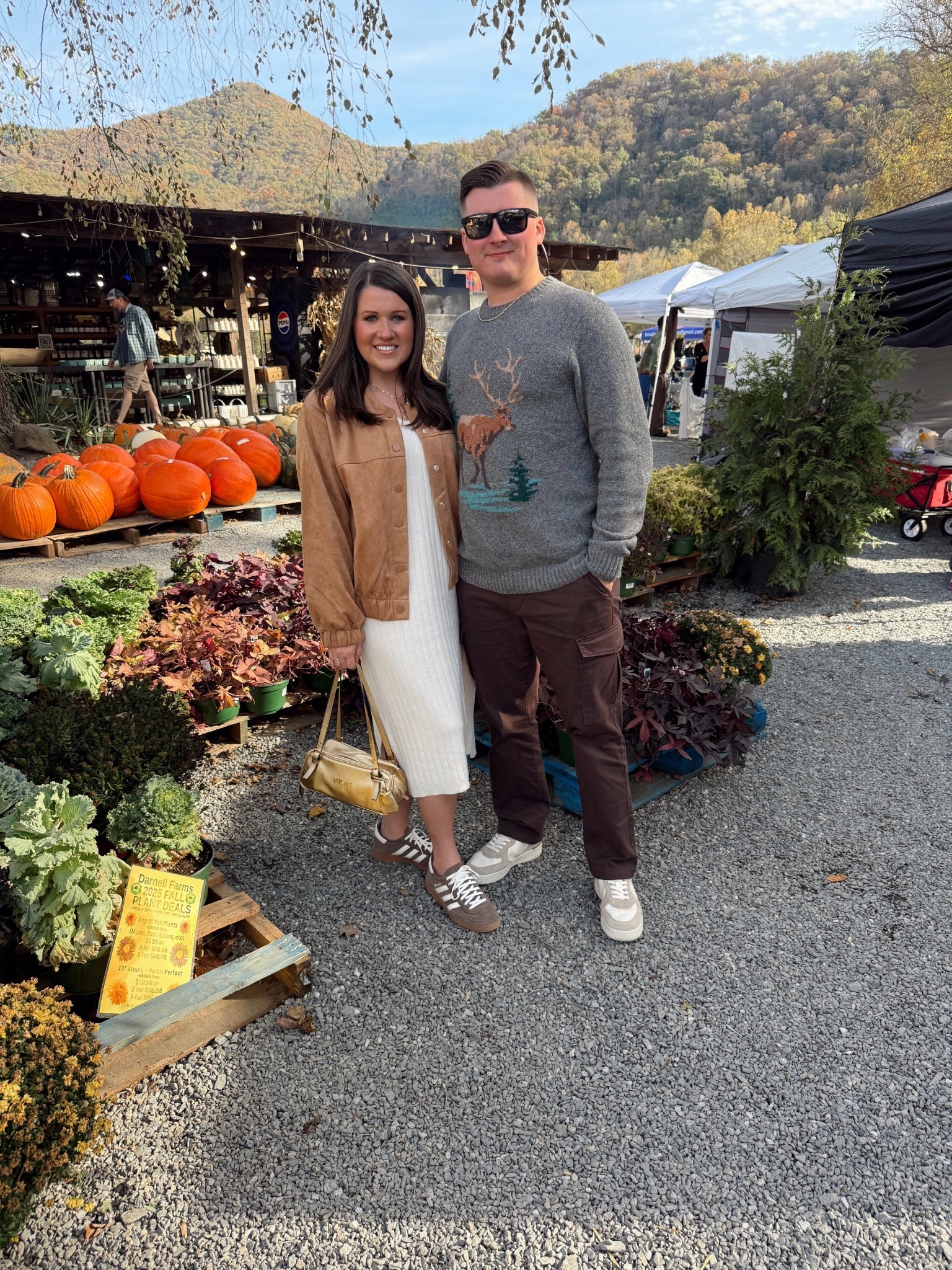 Snagged the cutest suede jacket from Bealls and my cream sweater midi dress from Belk is on SALE! The perfect fall outfit! You can also shop Nolan’s brown cargo pants and sweater + Polo Ralph Lauren sneakers! 



#LTKStyleTip #LTKHalloween #LTKSaleAlert