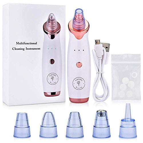 Valentine Beauty Pore Vacuum Blackhead Remover│Facial Acne Cleaner │Whitehead Extractor Removal Kit │ New Upgraded Version 2020 │Beauty Electric Removal Tool | Amazon (US)