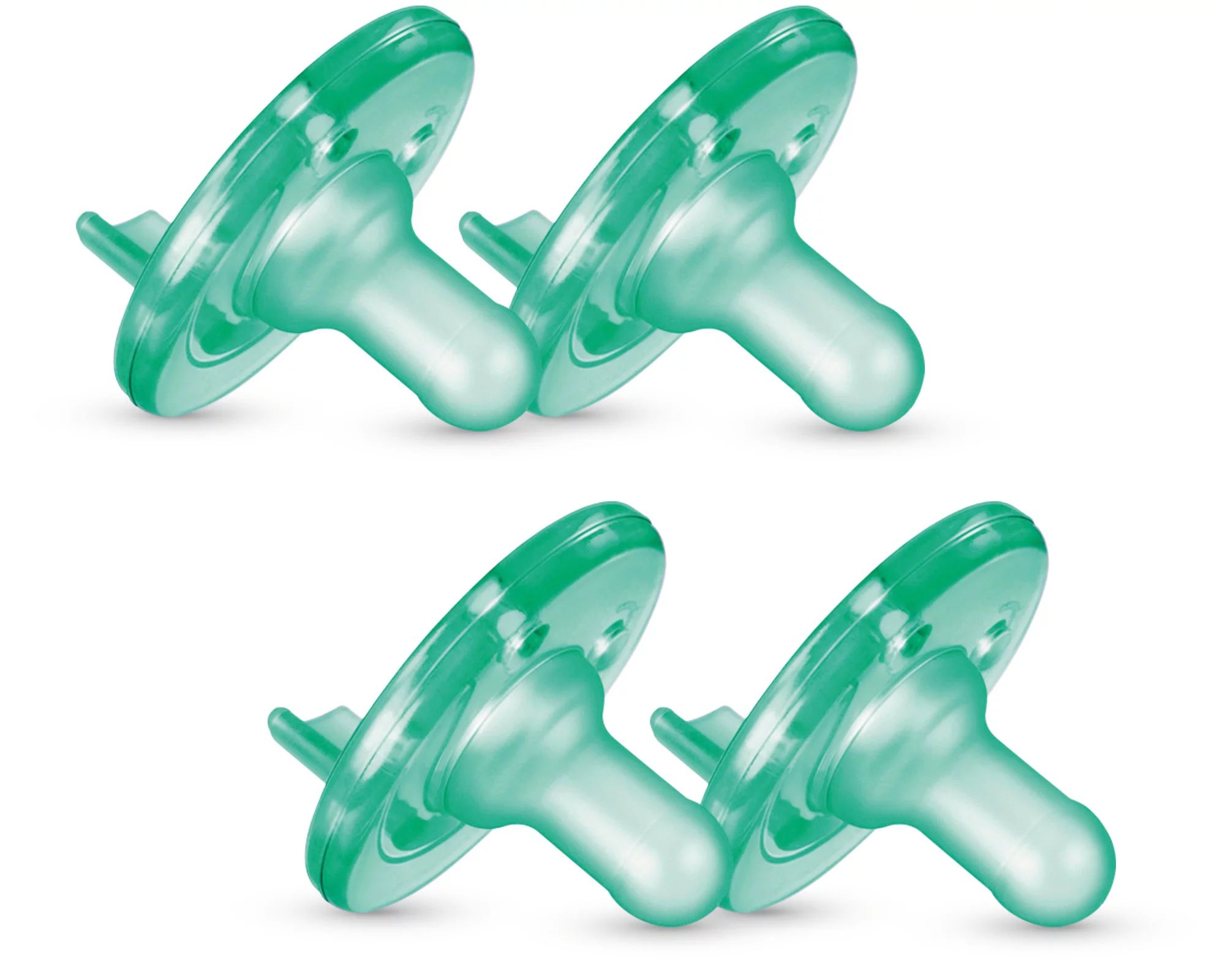 Philips Avent Soothie Pacifier, Green, 0-3 Months, 4 Pack | Walmart (US)